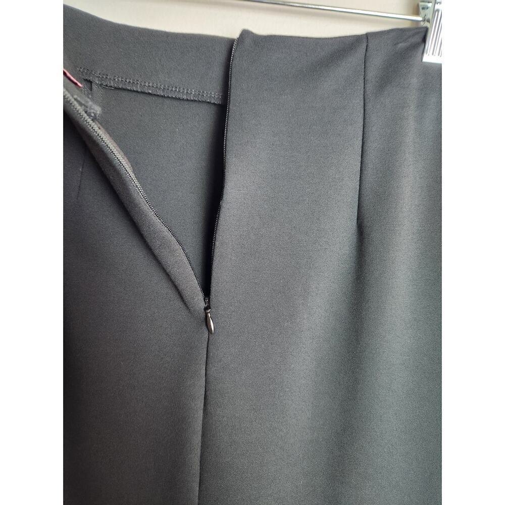 Staud Yang Ponte knit skirt sz M side suits black white Careerwear professional - Picture 5 of 10